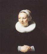 Carel fabritius Portrait of a Woman (mk33) oil